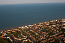 Deal in the state England, Great Britain from the plane