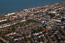 Deal in the state England, Great Britain viewn from the air