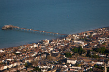 Deal in the state England, Great Britain from a drone