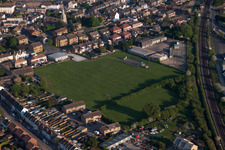 Deal in the state England, Great Britain seen from a drone