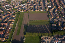 Aerial view of Deal in the state England, Great Britain