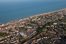 Oblique view of Deal in the state England, Great Britain