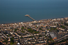 Deal in the state England, Great Britain from above