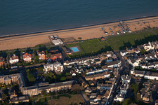 Deal in the state England, Great Britain from a drone