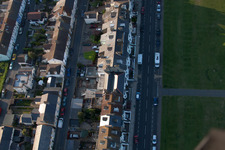 Aerial photograpy of Deal in the state England, Great Britain