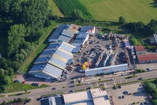 Horst Industrial Estate, Union Building Center in the district Minderslachen in Kandel in the state Rhineland-Palatinate, Germany
