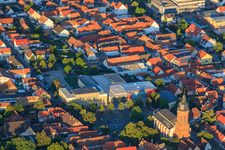 Renovated town hall on the market square in Kandel in the state Rhineland-Palatinate, Germany