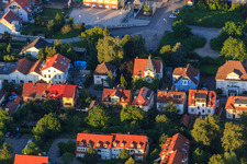Bismarckstr in Kandel in the state Rhineland-Palatinate, Germany out of the air