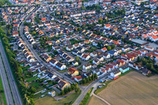 Römerstr in Rülzheim in the state Rhineland-Palatinate, Germany