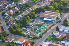 Recycling center Rülzheim in Rülzheim in the state Rhineland-Palatinate, Germany