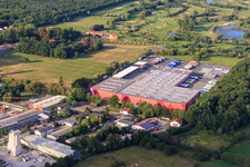 HORNBACH Logistics Center Essingen I in the district Dreihof in Essingen in the state Rhineland-Palatinate, Germany