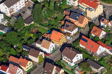 Waldstr in Kandel in the state Rhineland-Palatinate, Germany from above