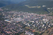 District Rohrbach in Heidelberg in the state Baden-Wuerttemberg, Germany viewn from the air