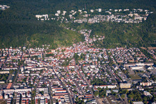 Aerial view of Cool ground in the district Rohrbach in Heidelberg in the state Baden-Wuerttemberg, Germany