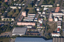 Drone image of District Rohrbach in Heidelberg in the state Baden-Wuerttemberg, Germany