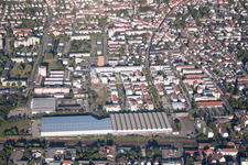 District Rohrbach in Heidelberg in the state Baden-Wuerttemberg, Germany seen from a drone
