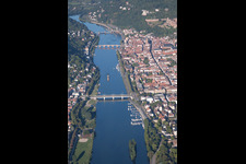 Neckaruferstrasse B37 in the district Voraltstadt in Heidelberg in the state Baden-Wuerttemberg, Germany
