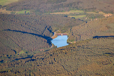 Marbach Reservoir in the district Hetzbach in Oberzent in the state Hesse, Germany