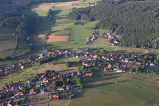 From the north in the district Weiten-Gesäß in Michelstadt in the state Hesse, Germany