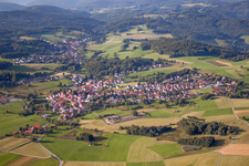 Upper-Abtsteinach from the north in the district Ober-Abtsteinach in Abtsteinach in the state Hesse, Germany
