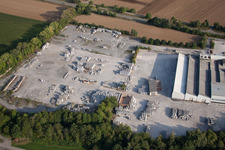 Quarry Sindelfingen-Darmsheim in the district Darmsheim in Sindelfingen in the state Baden-Wuerttemberg, Germany