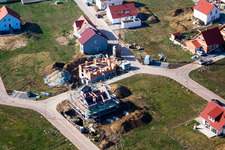 New development area NE, Im Unterfeld in the district Schaidt in Wörth am Rhein in the state Rhineland-Palatinate, Germany from above
