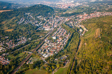 Pfinztalstr in the district Grötzingen in Karlsruhe in the state Baden-Wuerttemberg, Germany