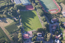 South Baden Sports School in the district Steinbach in Baden-Baden in the state Baden-Wuerttemberg, Germany from above