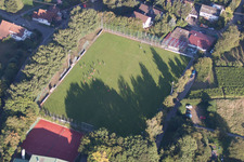 South Baden Sports School in the district Steinbach in Baden-Baden in the state Baden-Wuerttemberg, Germany from the plane