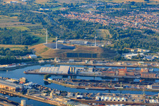 PHOS Stainless Steel Design and Salzgitter Mannesmann Stahlservice GmbH An der Werftstr in the district Mühlburg in Karlsruhe in the state Baden-Wuerttemberg, Germany