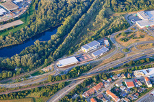 Maximilian-Center II in Kühgrunddamm in the district Maximiliansau in Wörth am Rhein in the state Rhineland-Palatinate, Germany