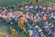 Village center in Oberhausen in the state Rhineland-Palatinate, Germany