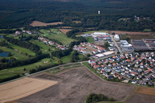 Aerial photograpy of Baden-Baden Golf Club Soufflenheim in Soufflenheim in the state Bas-Rhin, France