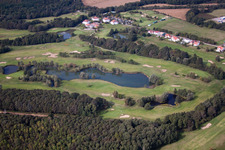 Drone recording of Baden-Baden Golf Club Soufflenheim in Soufflenheim in the state Bas-Rhin, France