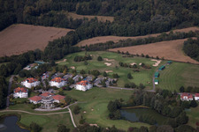 Aerial photograpy of Baden-Baden Golf Club Soufflenheim in Soufflenheim in the state Bas-Rhin, France
