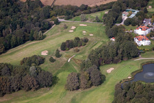 Baden-Baden Golf Club Soufflenheim in Soufflenheim in the state Bas-Rhin, France from above