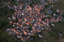 Drone recording of Engwiller in the state Bas-Rhin, France