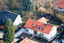 Aerial photograpy of Zeppelinstr in Kandel in the state Rhineland-Palatinate, Germany