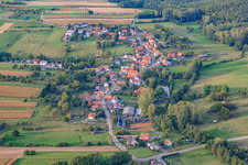From the south in Gundershoffen in the state Bas-Rhin, France