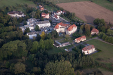 Bird's eye view of Morsbronn-les-Bains in the state Bas-Rhin, France