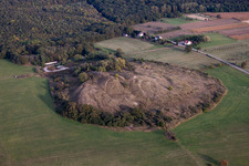 Drone image of Dieffenbach-lès-Wœrth in the state Bas-Rhin, France
