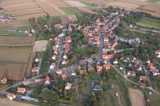 Drone recording of Retschwiller in the state Bas-Rhin, France