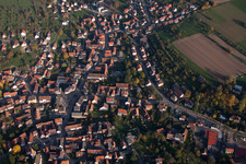 Lembach in the state Bas-Rhin, France from a drone