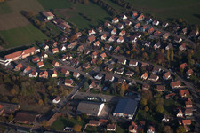 Lembach in the state Bas-Rhin, France out of the air