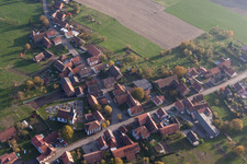 Settlement area in the district Mattstall in Lembach in Grand Est, France