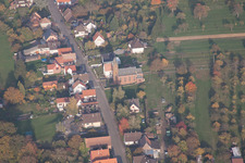Nehwiller-près-Wœrth in the state Bas-Rhin, France out of the air