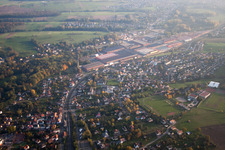 Reichshoffen in the state Bas-Rhin, France from the drone perspective