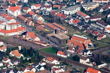Brickworks Museum, Festival Hall from the southwest in Jockgrim in the state Rhineland-Palatinate, Germany