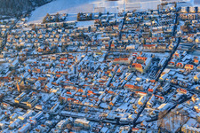 Weinstraße and Marktstr in Bad Bergzabern in the state Rhineland-Palatinate, Germany