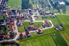New development area W Im Brennofen in Freckenfeld in the state Rhineland-Palatinate, Germany